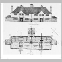 Crane, Lionel F., Group of four cottages, ground fllor, Source Walter Shaw Sparrow (ed.), The Modern Home.jpg